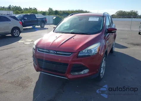 2014 Ford Escape Titanium z USA, uszkodzony, nr VIN 1FMCU9J95EUA60452